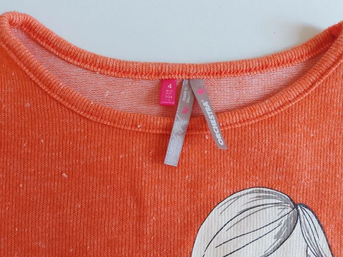 T-shirt fille 4 ans Orchestra - photo numéro 5