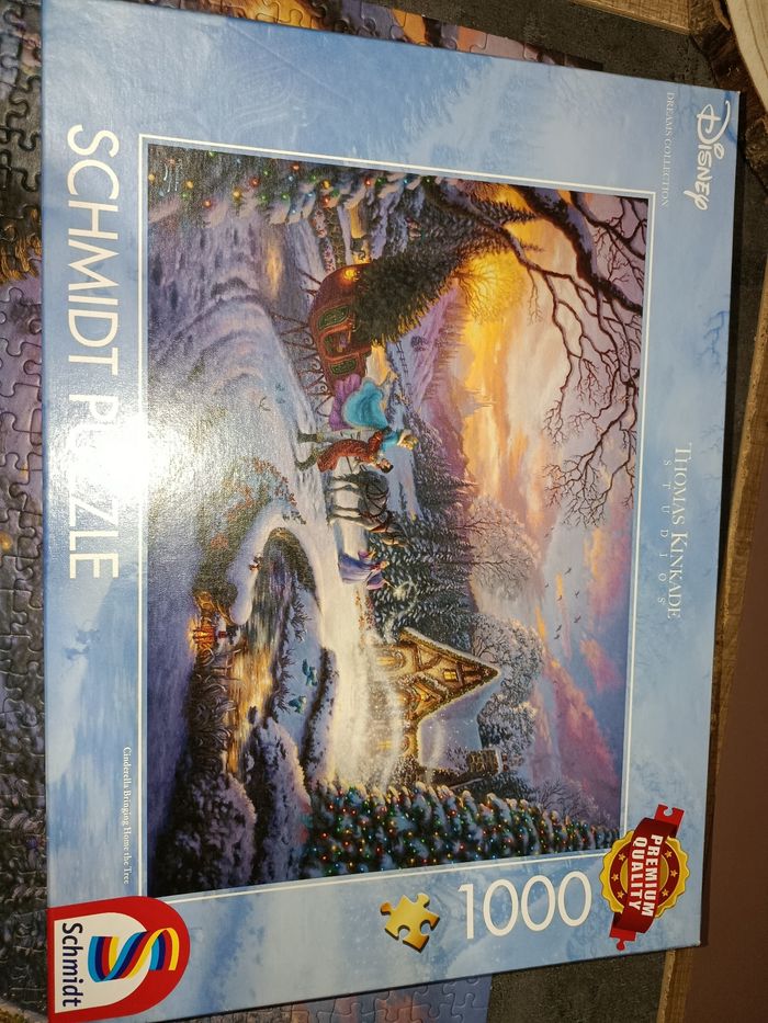 Grand puzzle Disney Cendrillon 1000 pièces - photo numéro 2