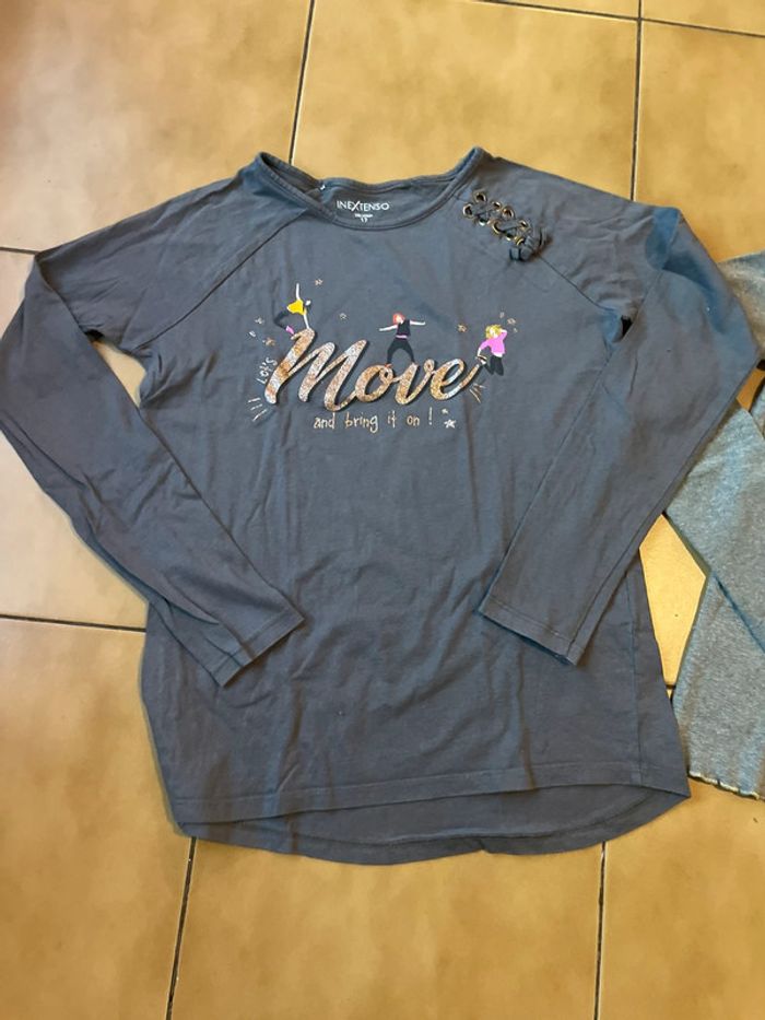 Lot 2 t shirts fille 12 ans - photo numéro 3
