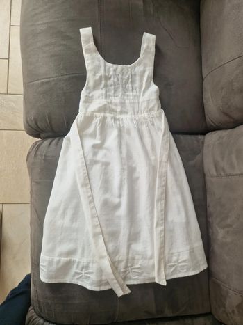 Robe a bretelles blanche