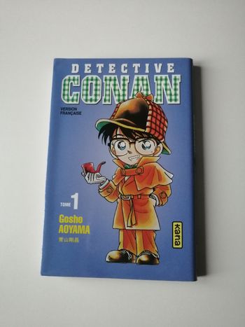 livre manga détective conan