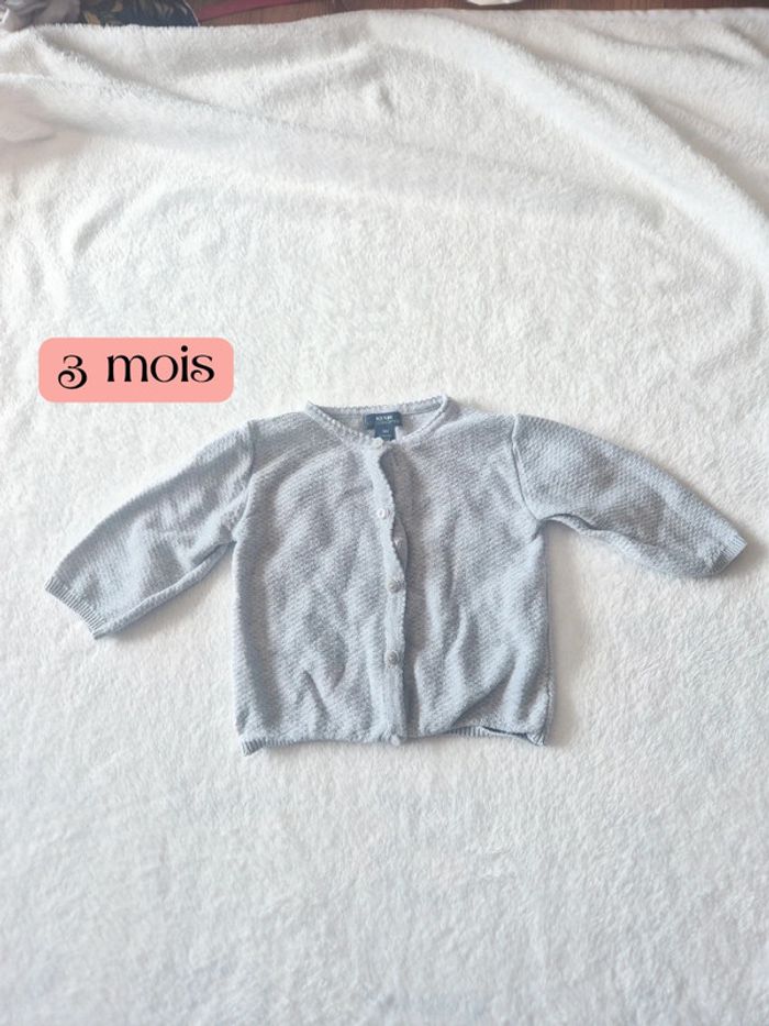 Gilet 3 mois kiabi