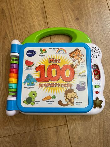 Livre électronique mes 100 premiers mots de Vtech