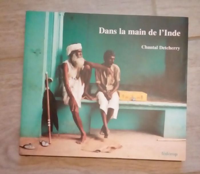 🌿 Livre dans la main de l'Inde de Chantal Detcherry 🌿