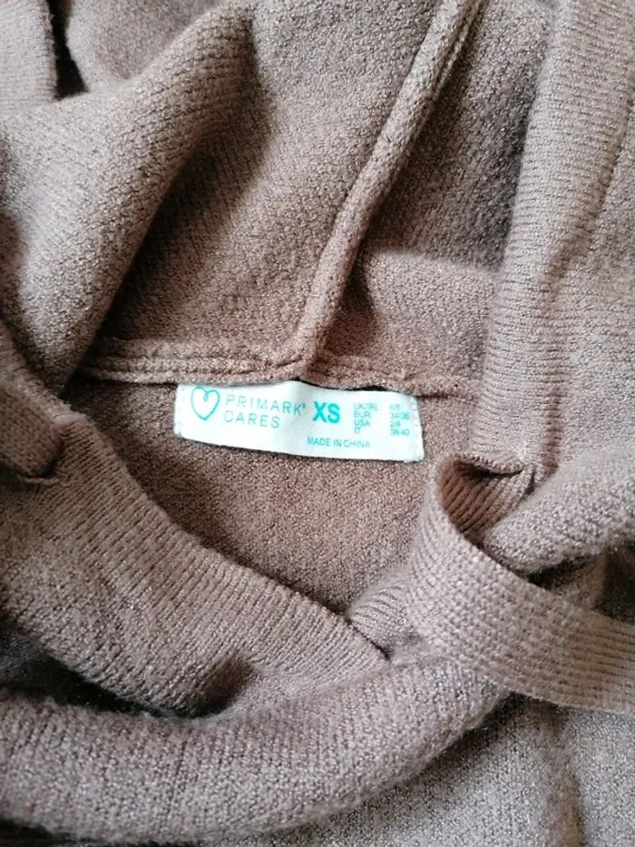 Robe pull taupe - photo numéro 2