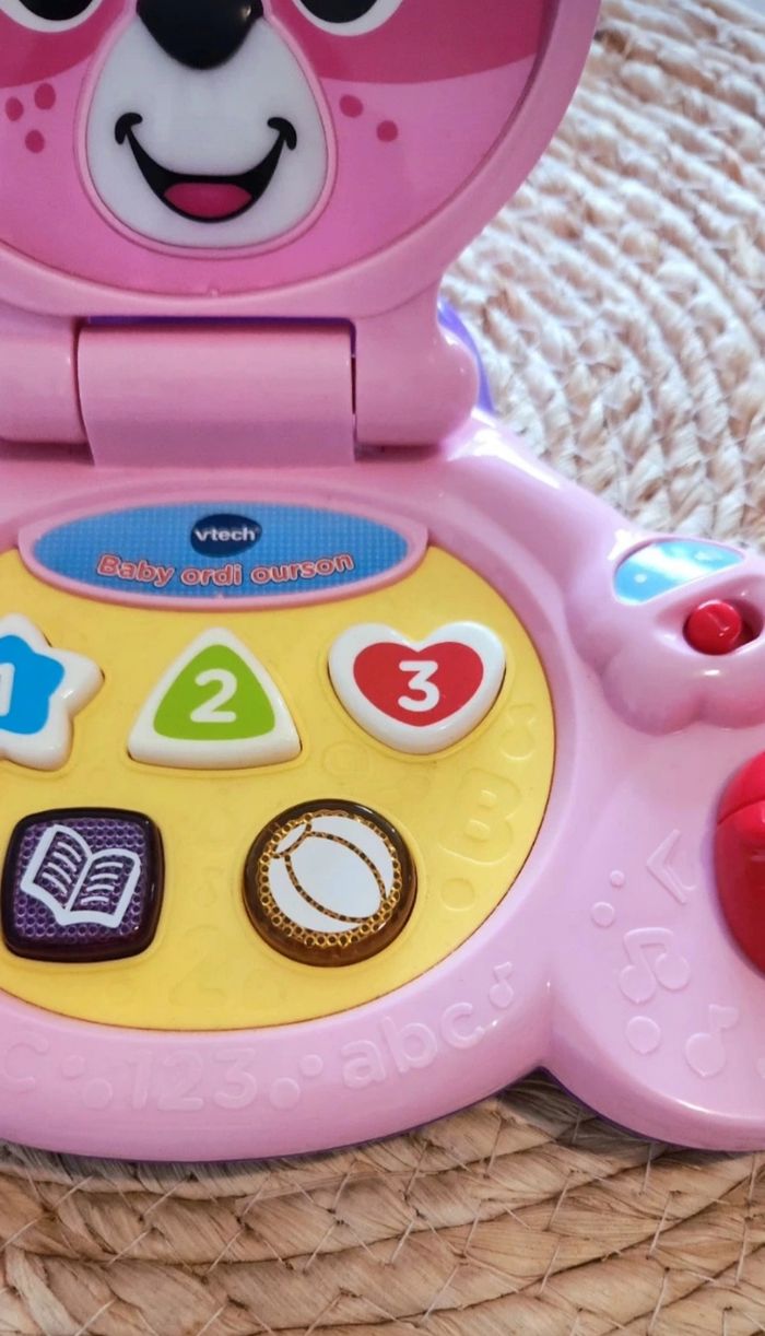 Ordinateur bébé Vtech rose - photo numéro 4