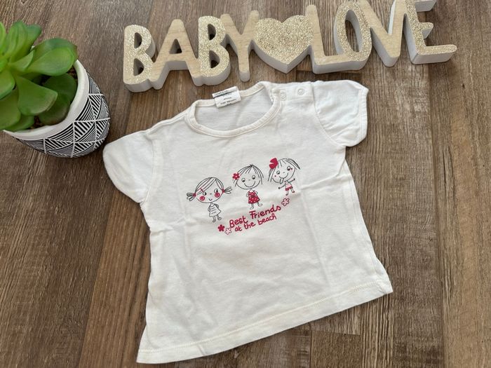 - Tee shirt kitchoun (F) - 3 mois - Très bon état