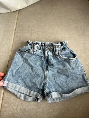 Short en jeans