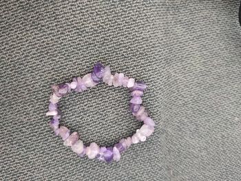 Bracelet lithothérapie améthyste