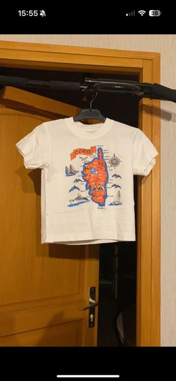 T-shirt corse 4 ans
