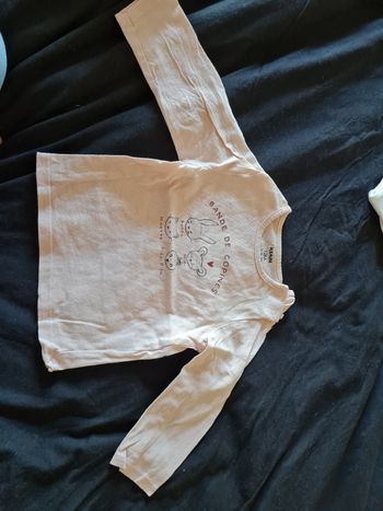 Lot de 4 t-shirt manches longues