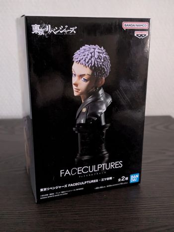 Figurine Tokyo Revengers - Takashi Mitsuya Faceculptures - Banpresto