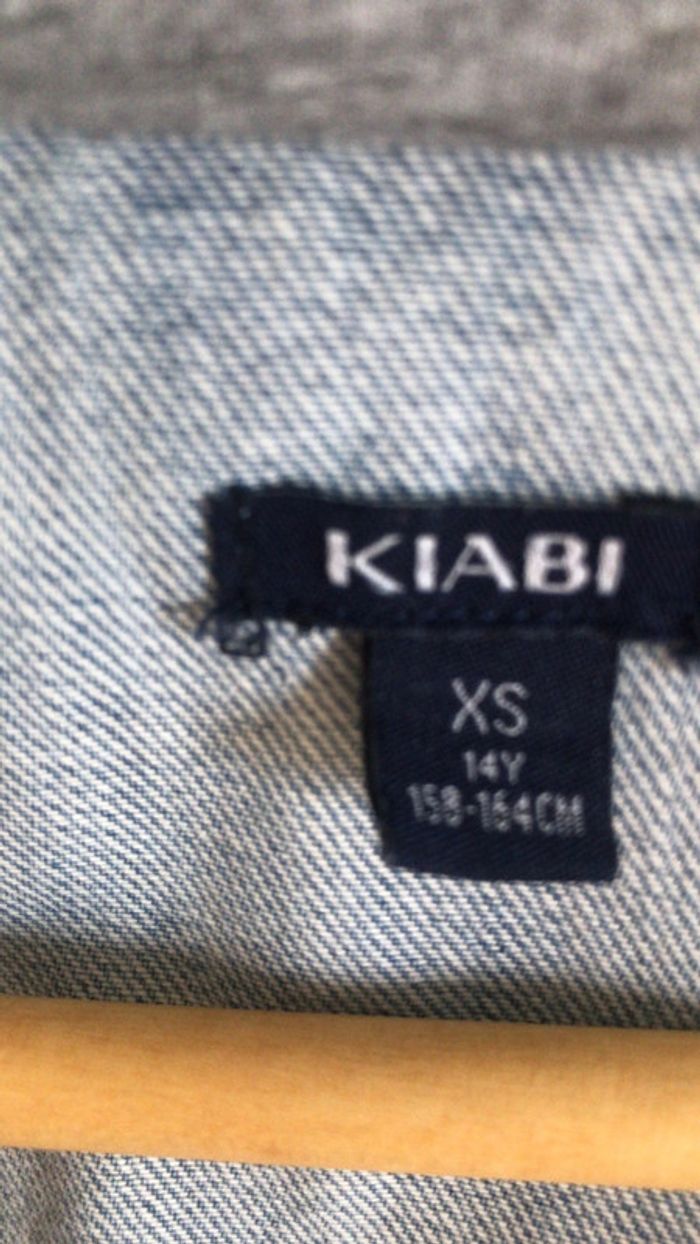 Veste en jeans effet usé - photo numéro 5
