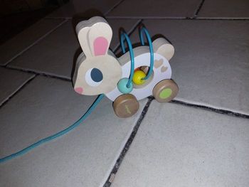 Jeu à tirer en bois