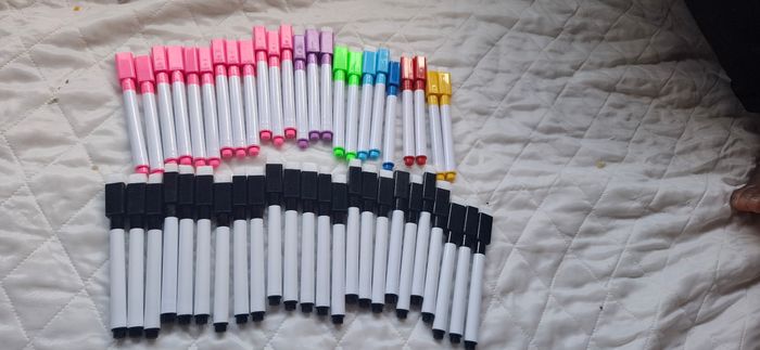 Lots des 50 pièces feutre Effacable  26 - photo numéro 3