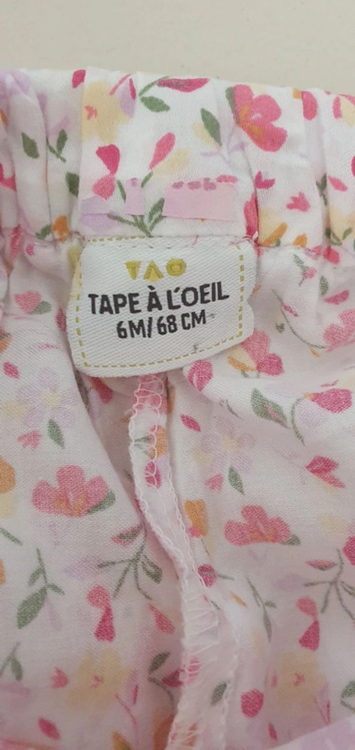 Pantalon été fille 6 mois - photo numéro 3