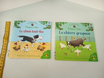 Livre collection Les Contes de la ferme popy et Sam