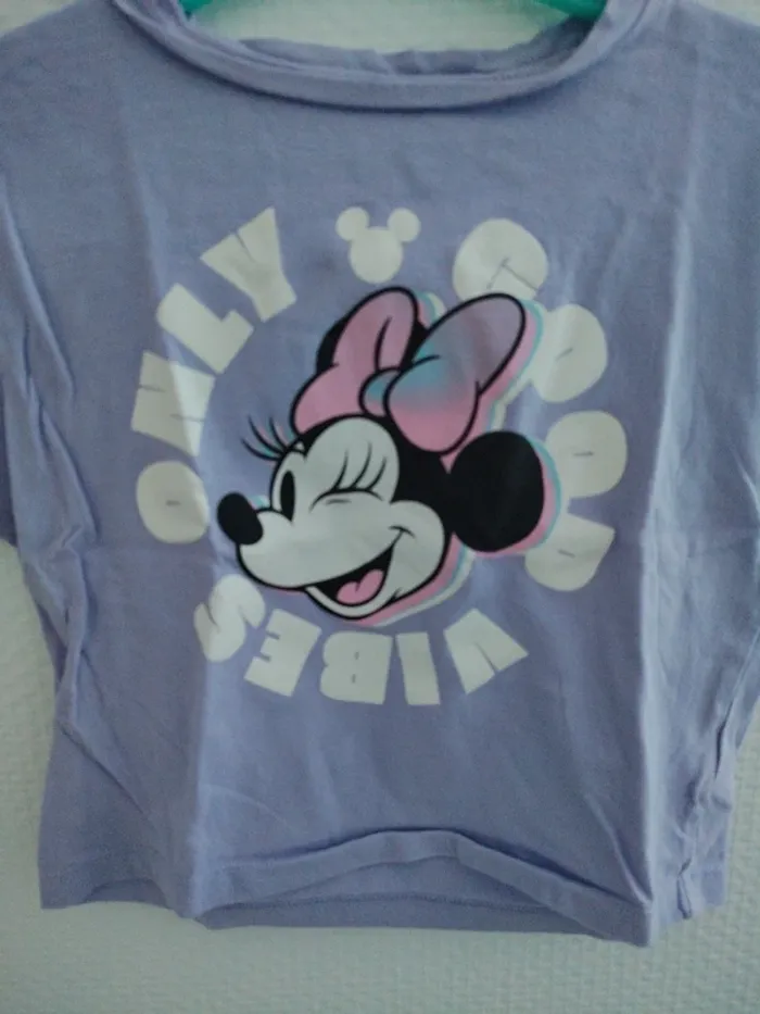 T-shirt mini Disney taille 3 4 ans - photo numéro 2
