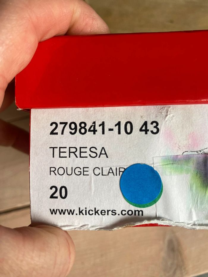 Chaussures Kickers pointure 20 - photo numéro 7