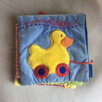 Livre tissu couleurs  bébé