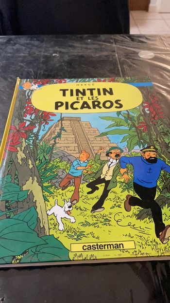 Bande dessinée tintin et les picaros
