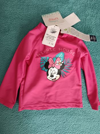 T-shirt de bain fille Minnie Mouse Disney 6 mois