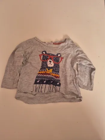 T-shirt à manches longues 12 mois