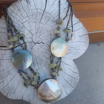 Collier vintage bohème