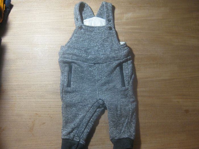 salopette grise