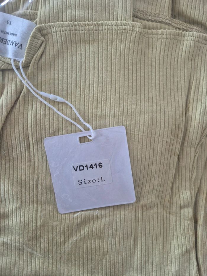 Robe Courte Femme Vert Clair - photo numéro 3