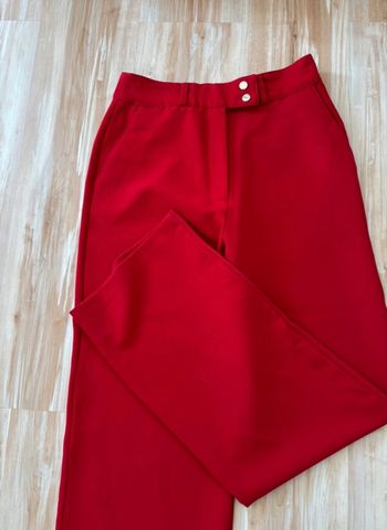 Pantalon rouge femme 