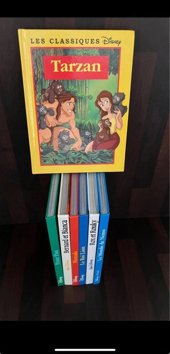 Tarzan Gros livre collection les classiques Disney 96 pages parfait état édition France loisirs