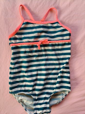 Maillot une pièce fille Hema bleu marine 86-92 cm