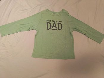 Pull fin vert 24 mois neuf