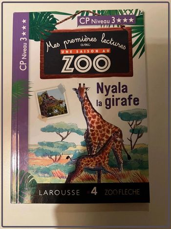 Mes premières lectures avec une saison au zoo Nyala la girafe
