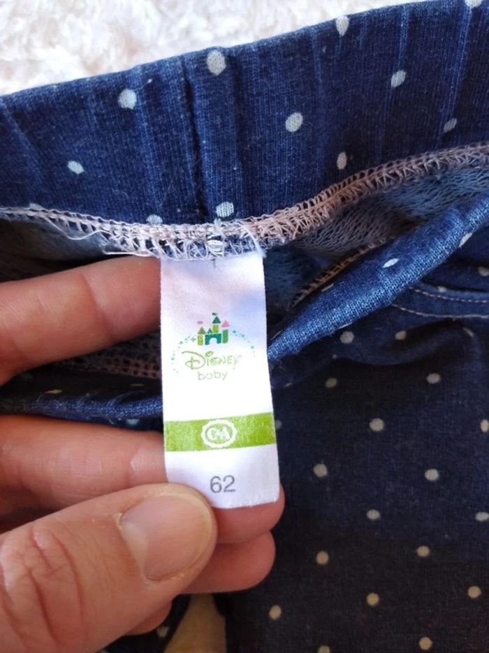 Pantalon jegging à pois Fille 3 mois Minnie mouse Disney Baby - photo numéro 5