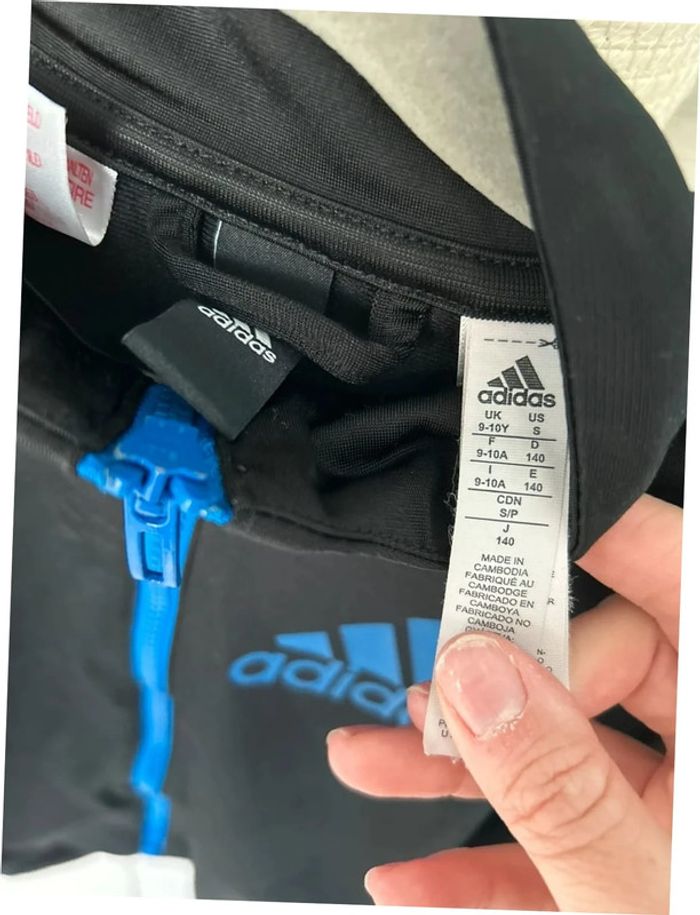 Gilet adidas 10 ans - photo numéro 4