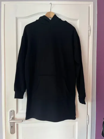 Robe sweat, noire, h&m