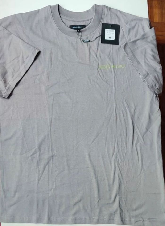 Tee-shirt 100% coton pour homme taille M, Night Addict - photo numéro 2