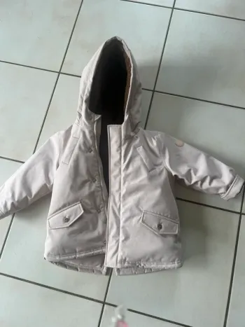 Manteau doublé Sherpa