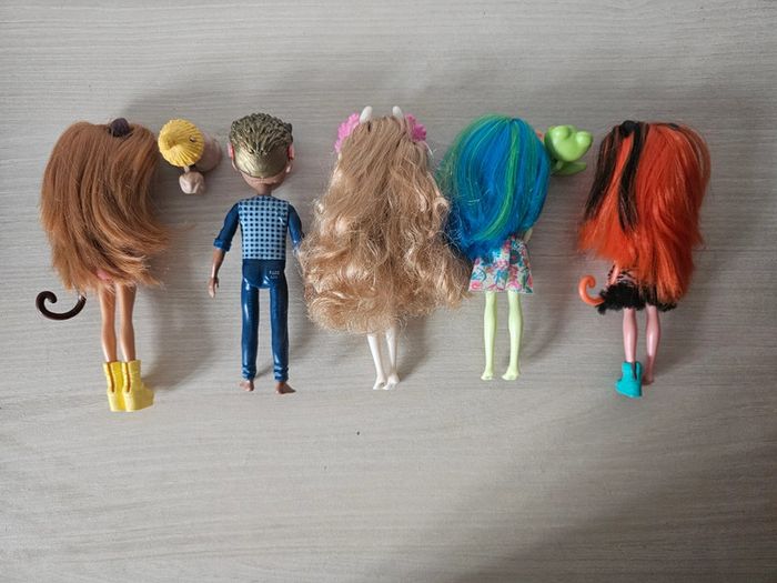 Lot de 5 poupées Enchantimals - Mattel - photo numéro 5