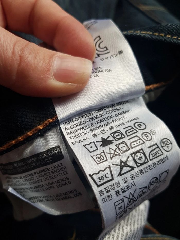 Levis 501 marine - photo numéro 4