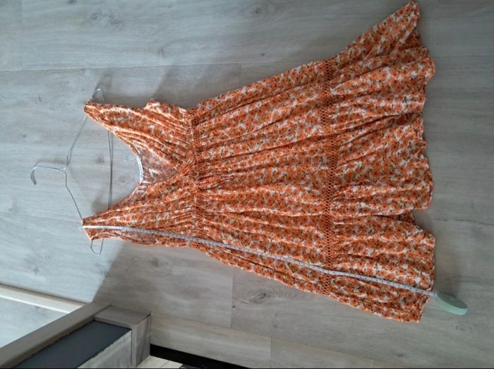 Robes tunique mère fille orange similaires - photo numéro 4