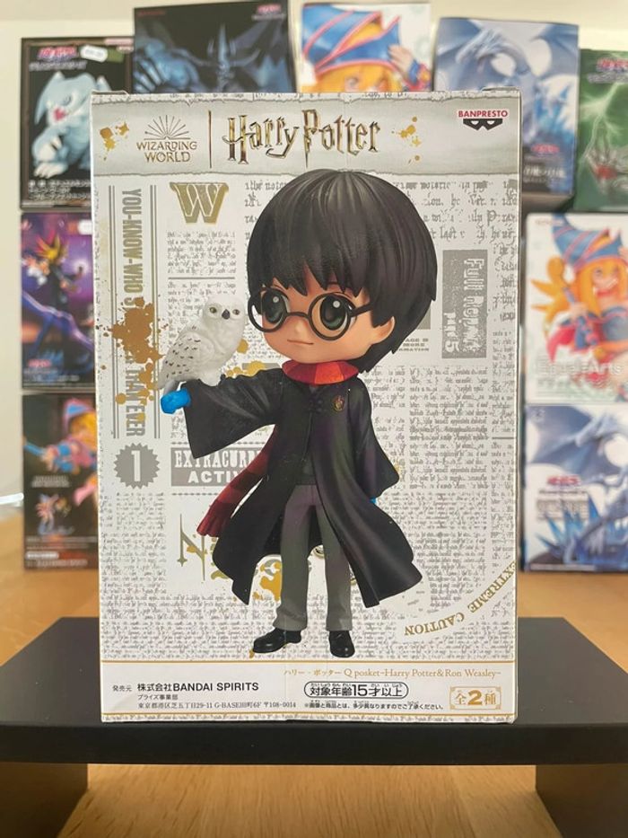 Harry Potter - Qposket - Figurine Harry Potter & Hedwige - photo numéro 2