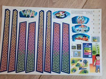 planche autocollants la grande roue Playmobil