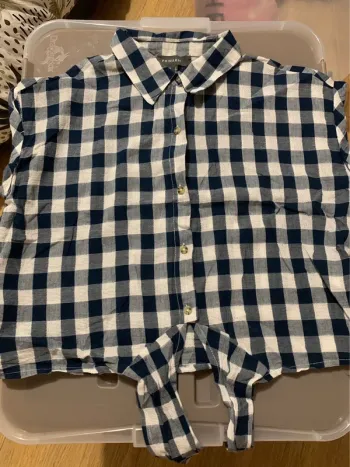 Chemise à carreaux