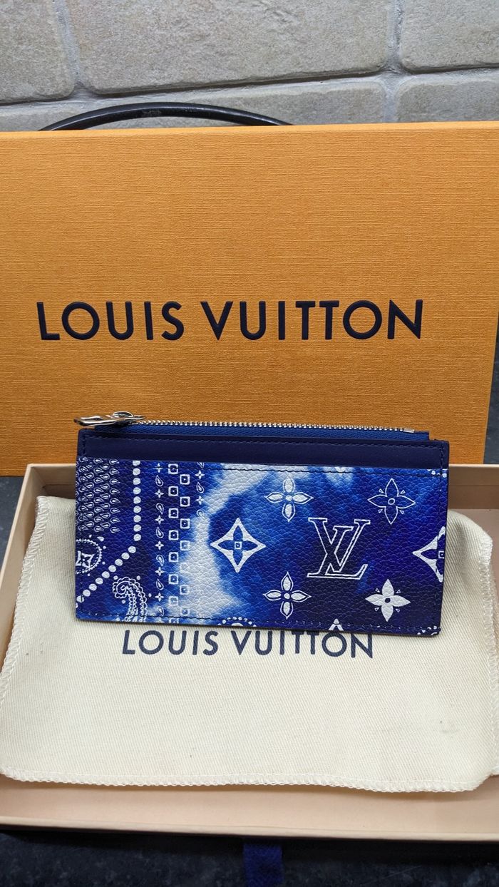 Porte carte louis Vuitton bandana