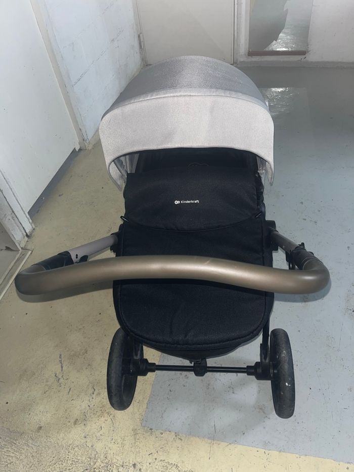 Poussette nacelle et abri de pluie kinderkraft - photo numéro 2