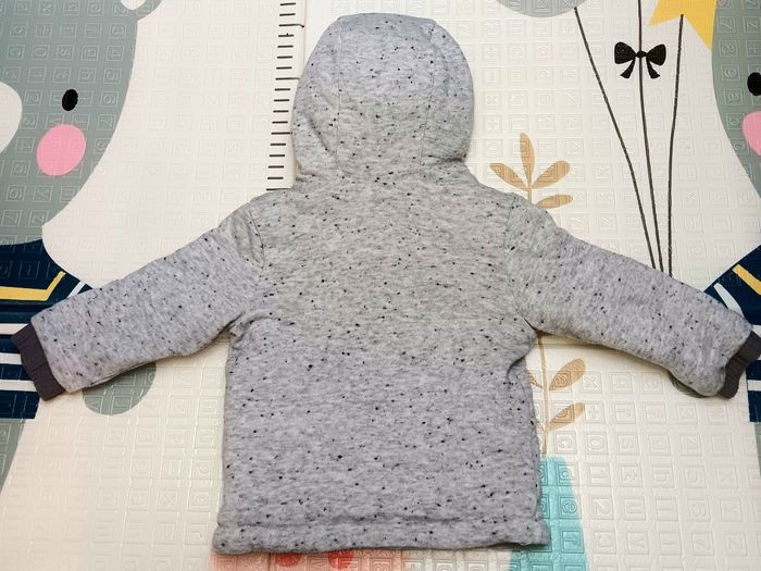 Veste en molleton à capuche 6-9M - photo numéro 3