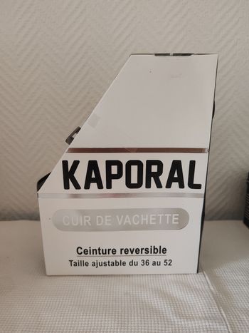 Ceinture boucle belt homme Homme Kaporal.